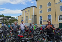 Fahrt mit dem Fahrrad nach Salzburg Bild 24